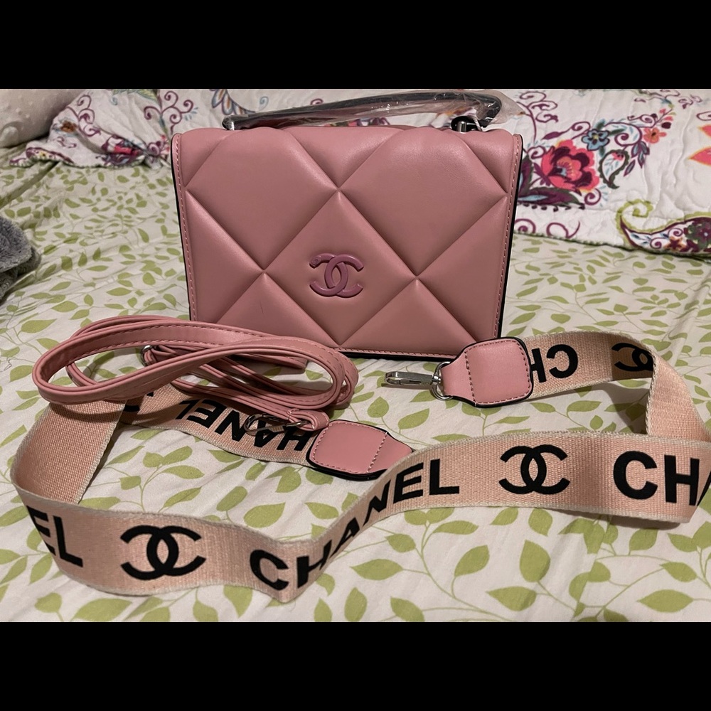 Small Chanel Pink bag